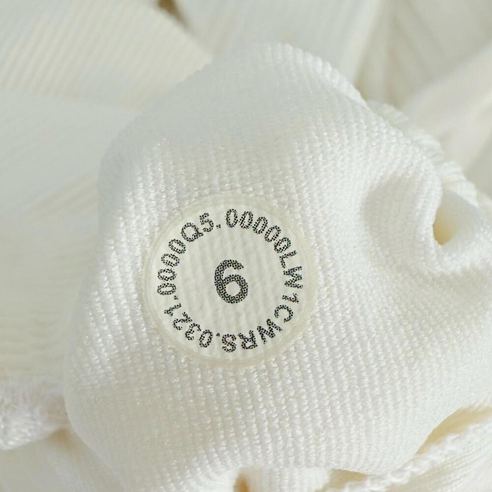 Lululemon Women’s US6 Ebb To The Street Ribbed Ivory Thong Bodysuit Built In Bra - Picture 9 of 9